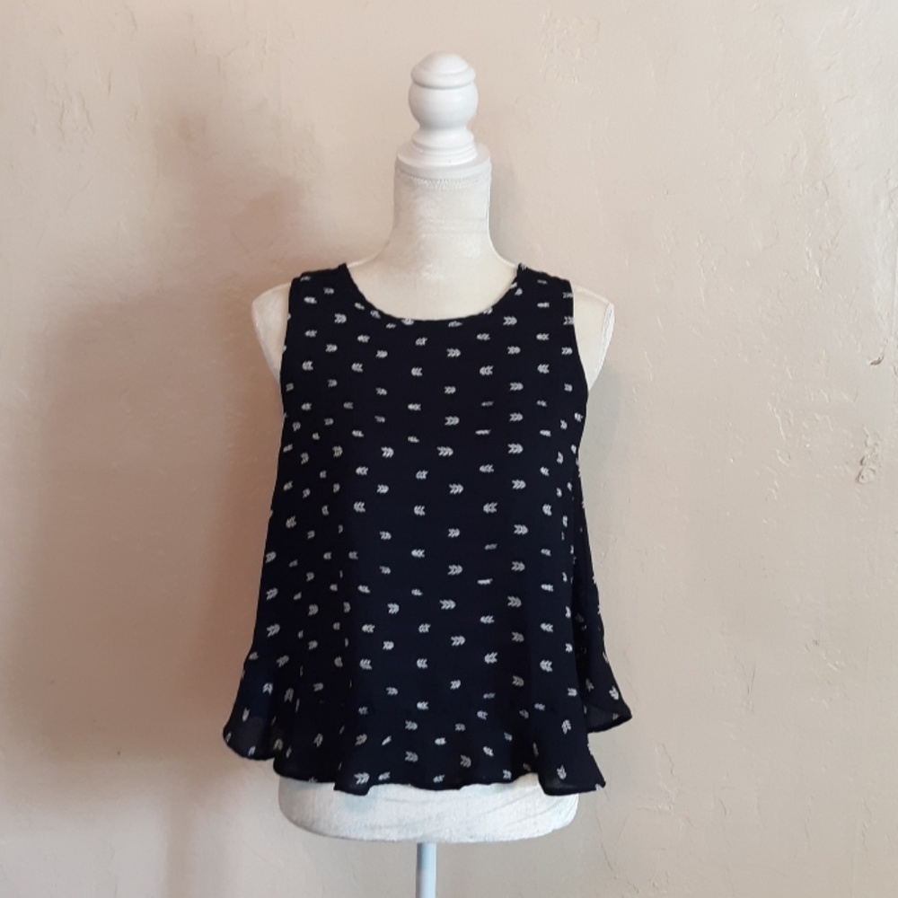 Navy tank top